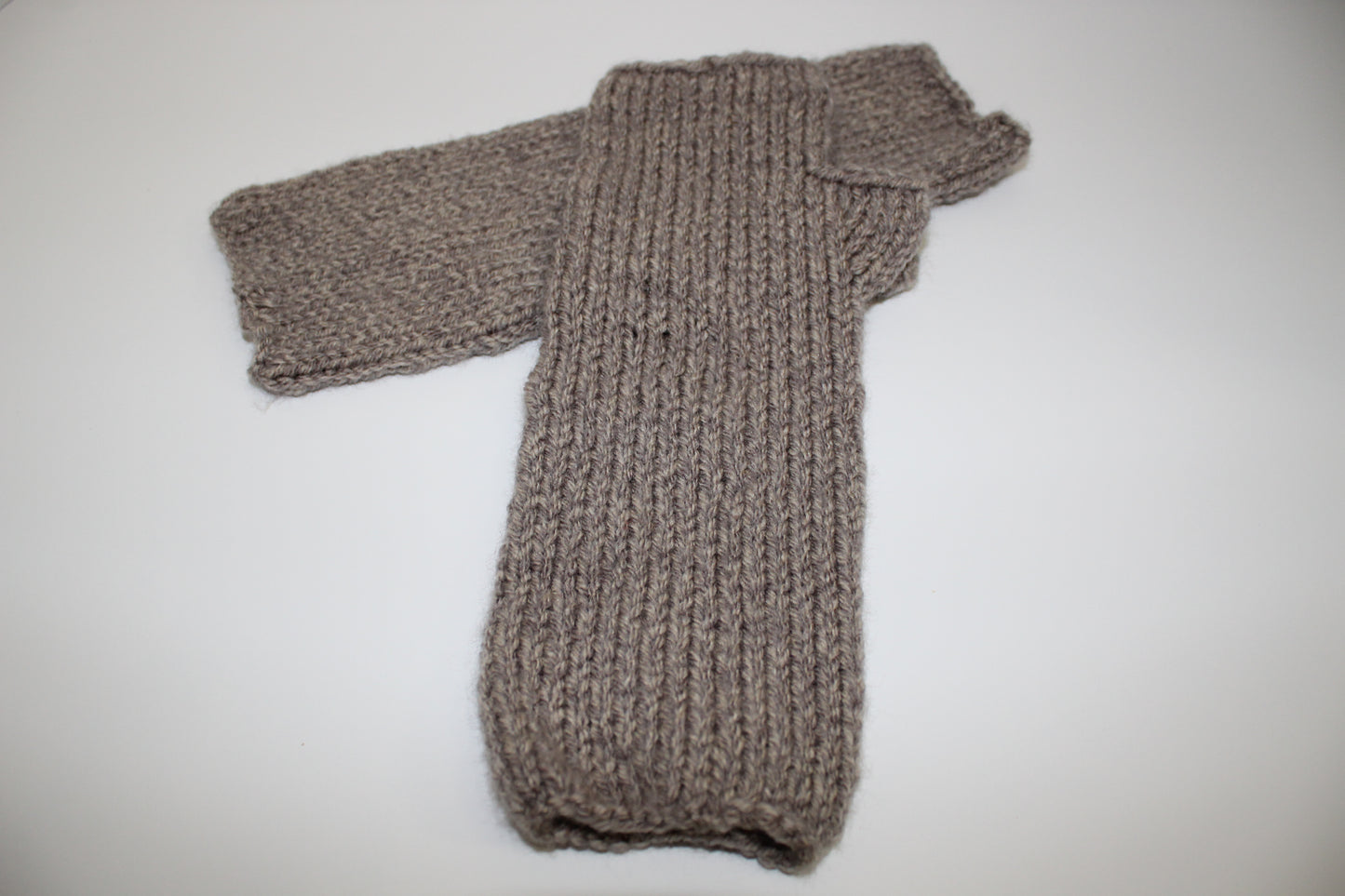 Hand and wrist handwarmer, adult size, handmade, knitted, unisex, one size fits all