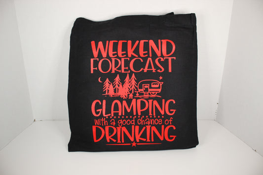 Large Canvas bag "Weekend Forecast"